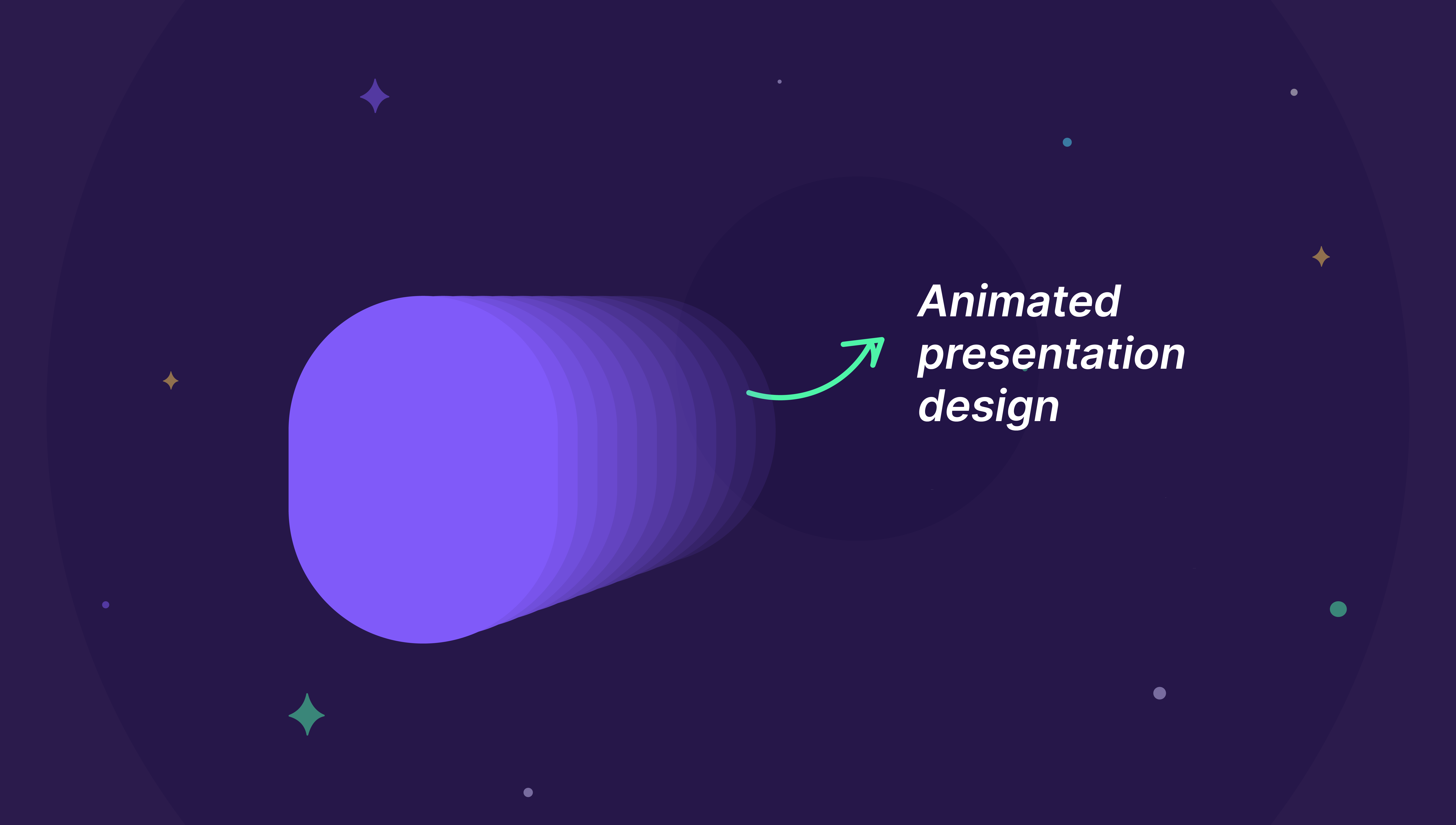 Animated presentation design