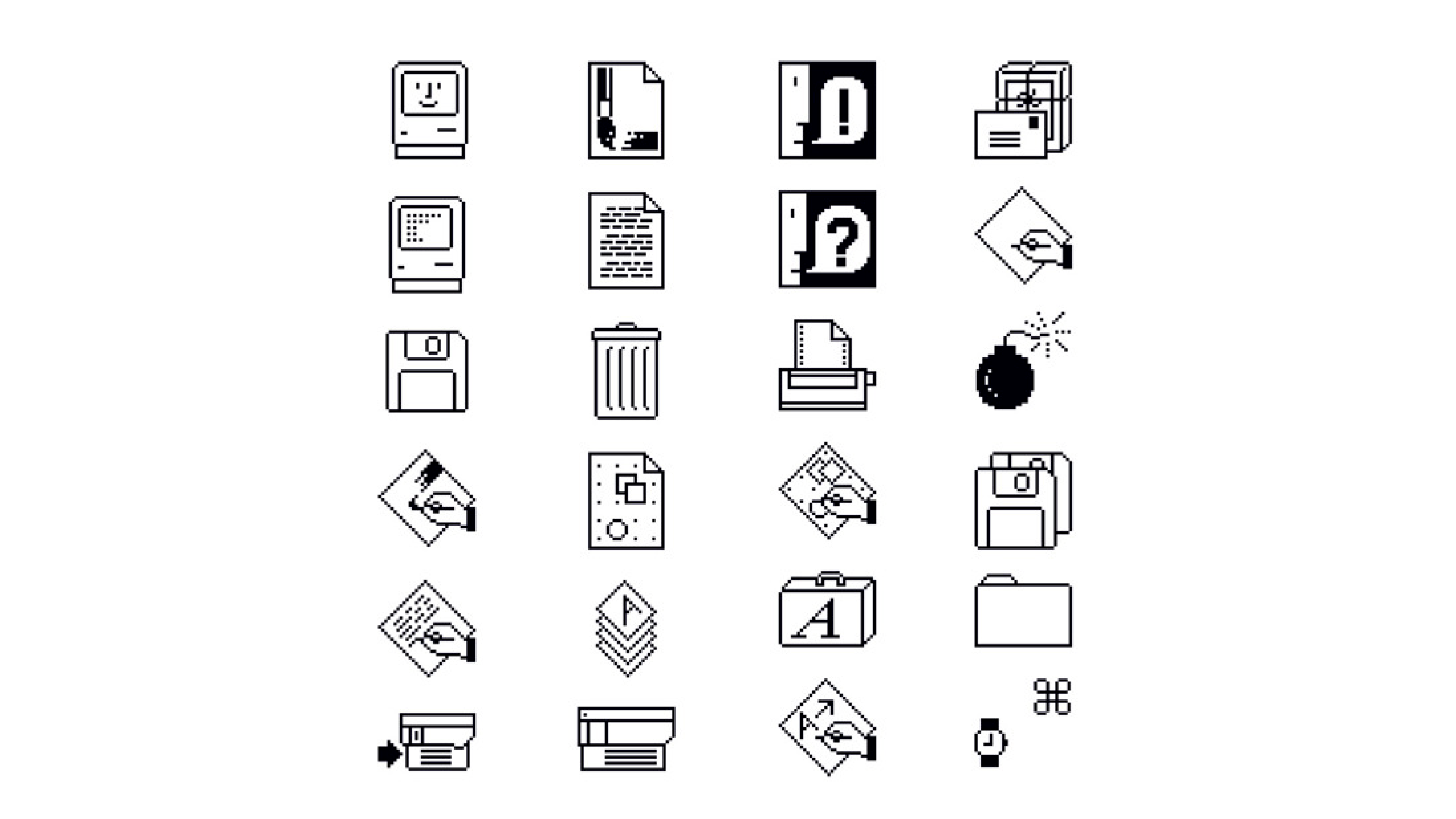 Susan Kare icons