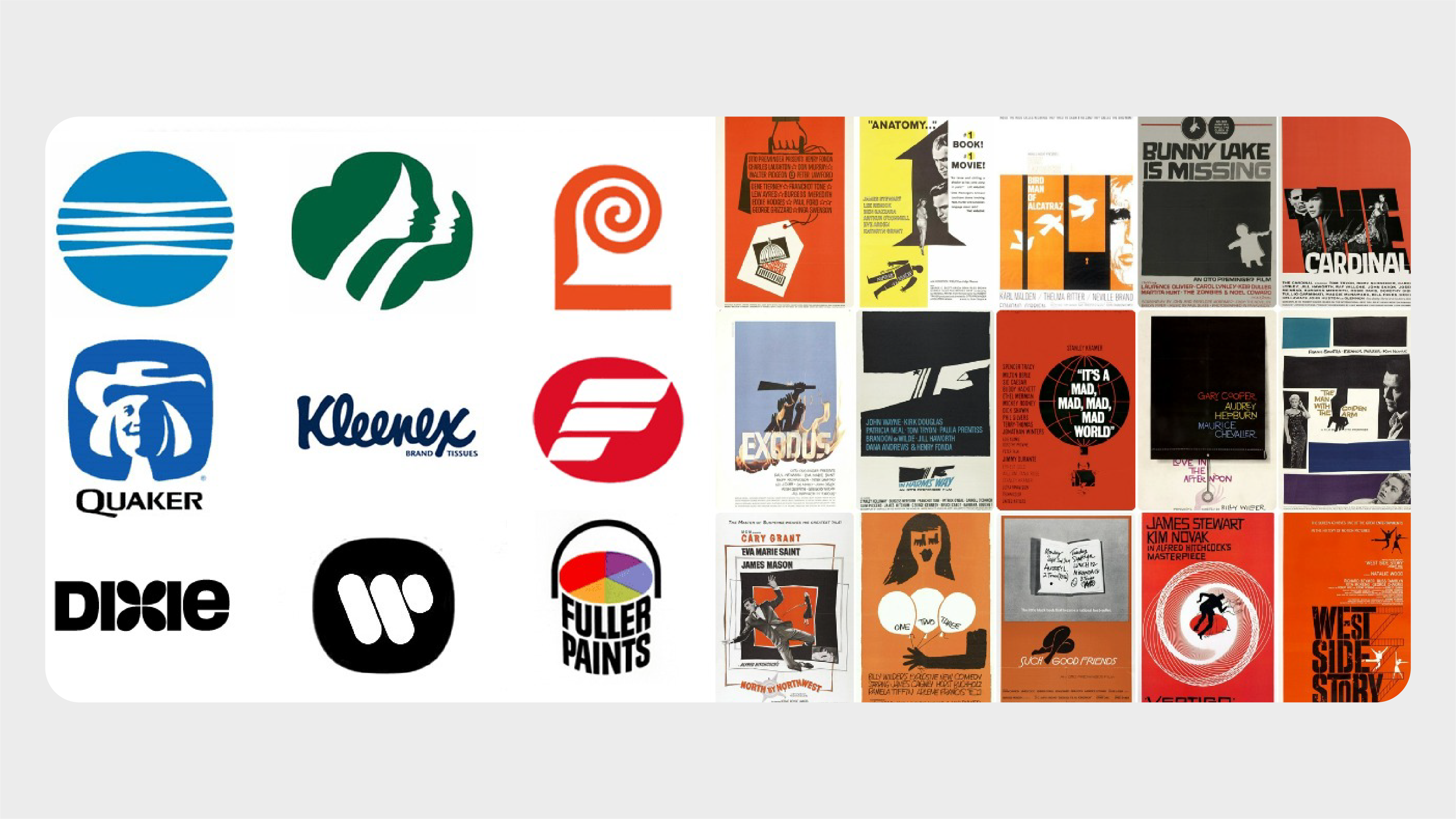 Saul Bass designs