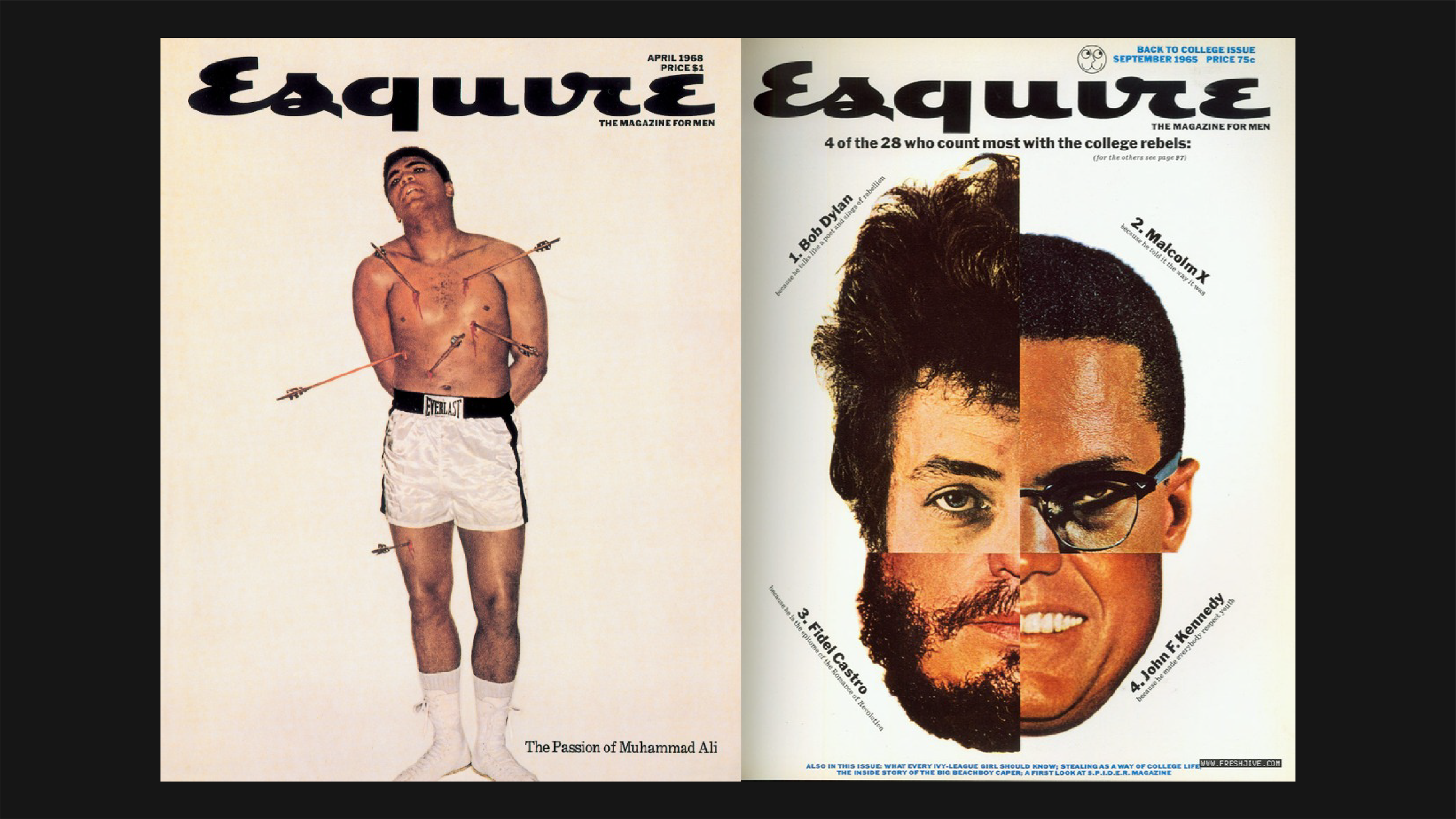 George Lois Esquire covers