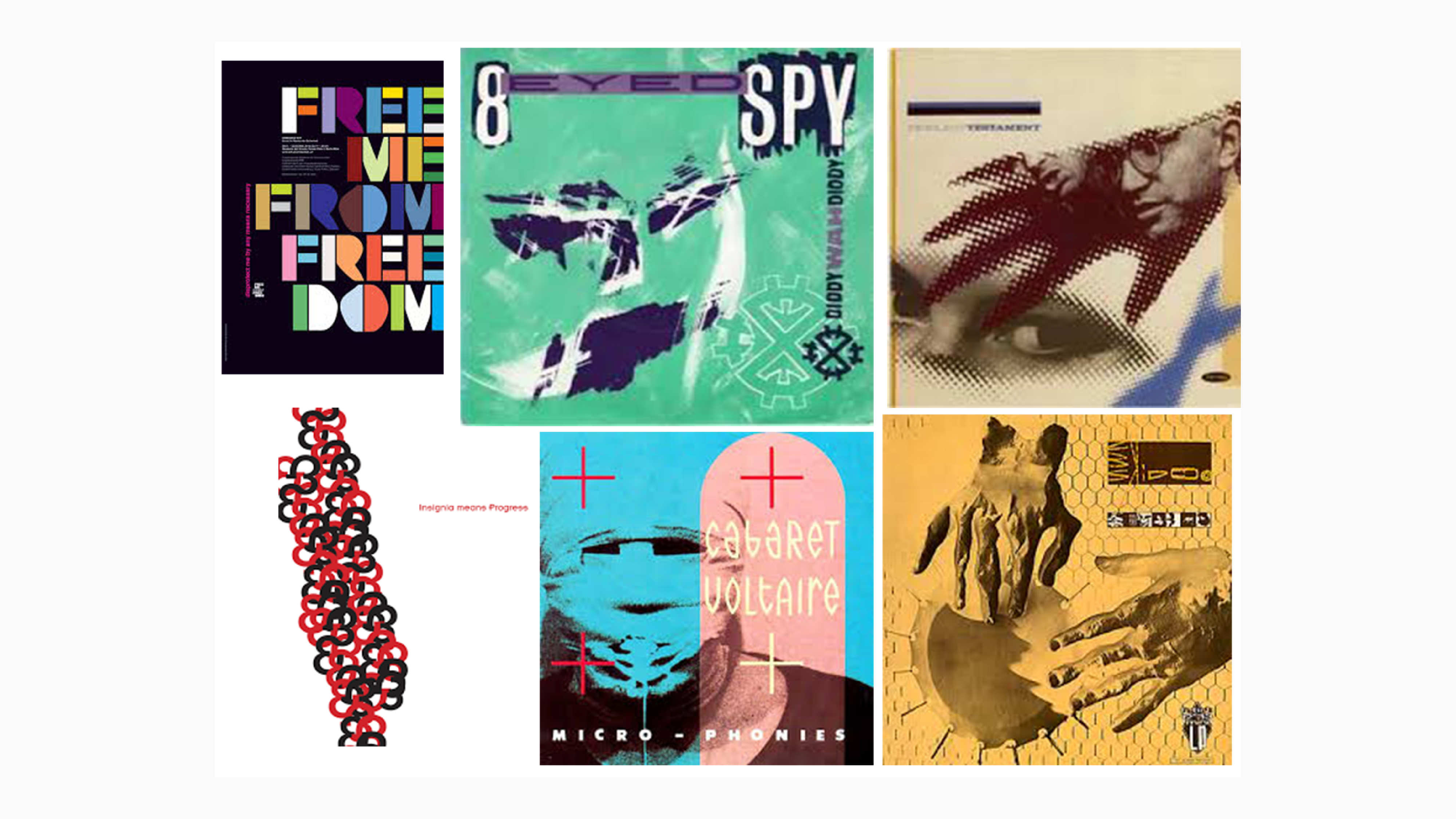 Neville Brody album covers