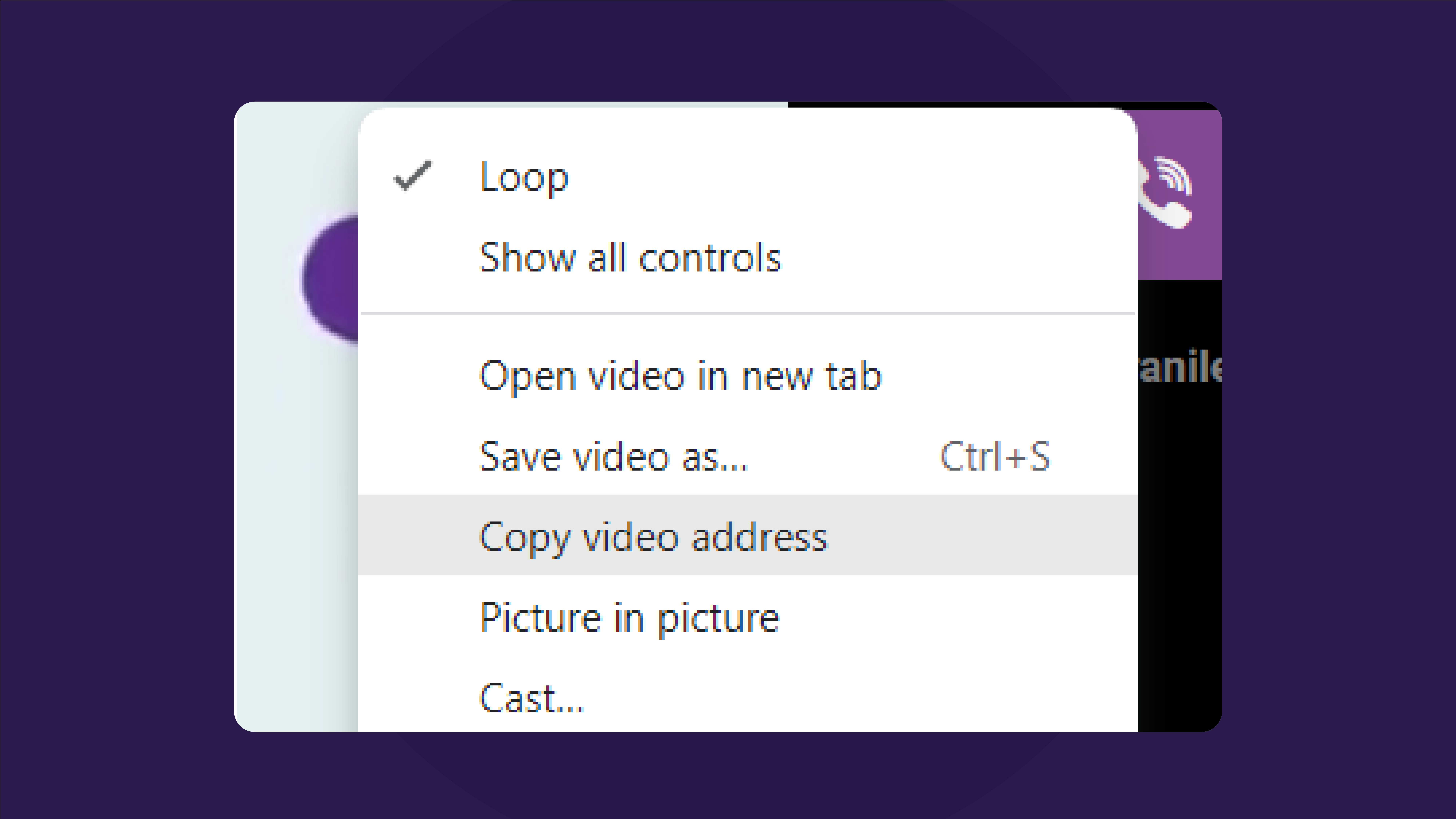 Copying Video Address to Insert in PowerPoint
