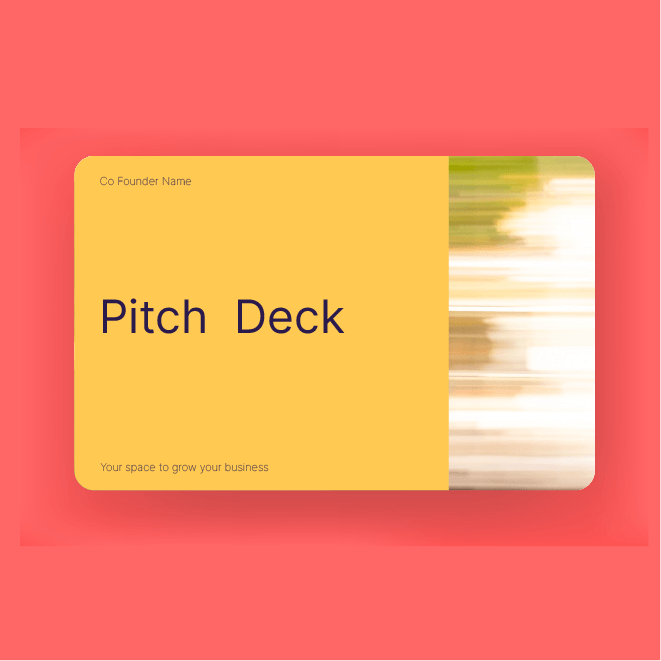 Pitch Deck Design