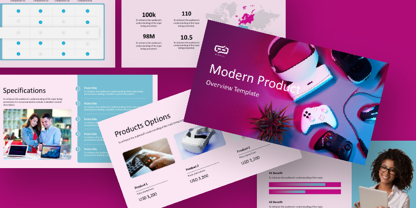 Modern Product Overview Template