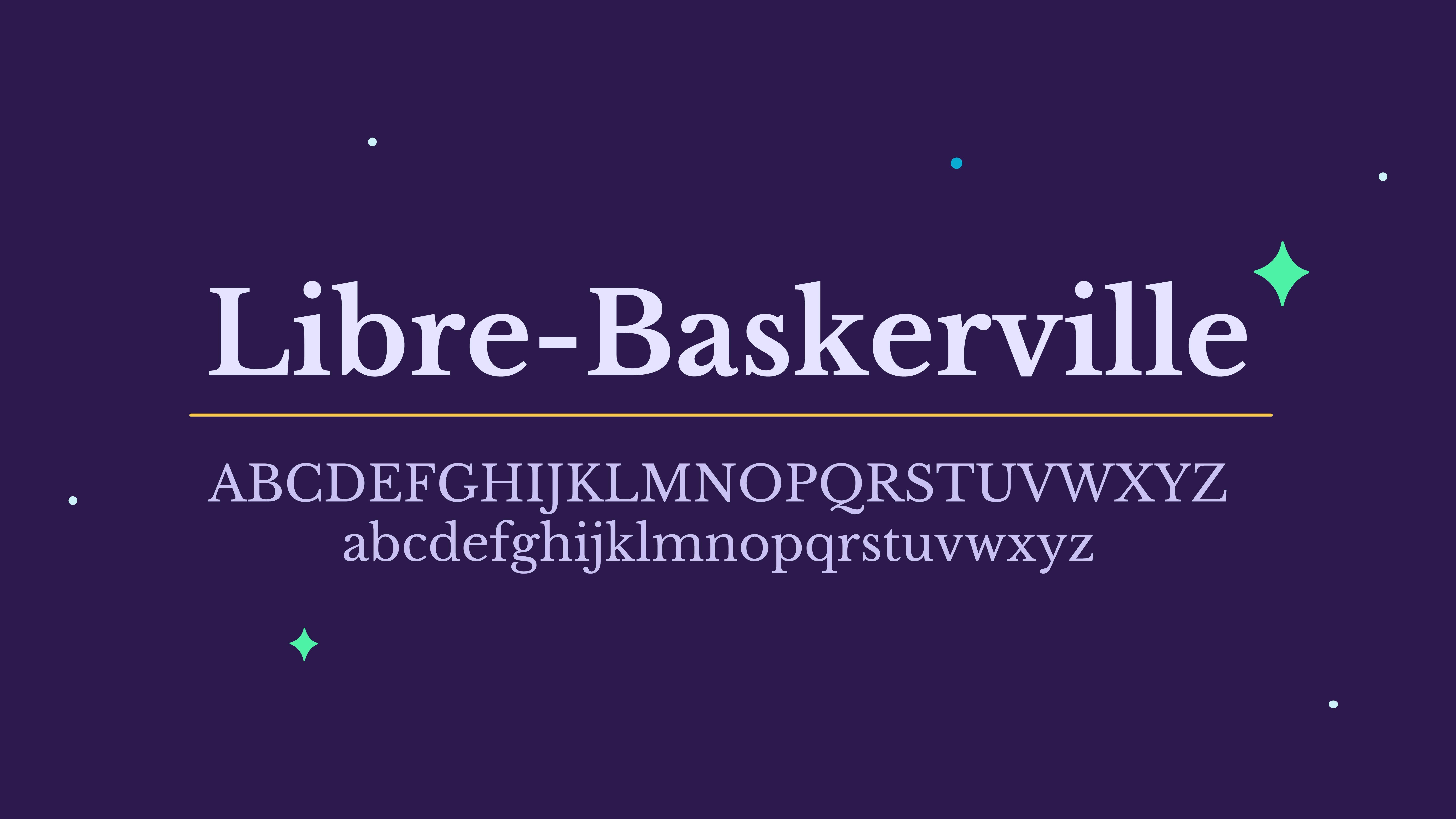 Libre-Baskerville font