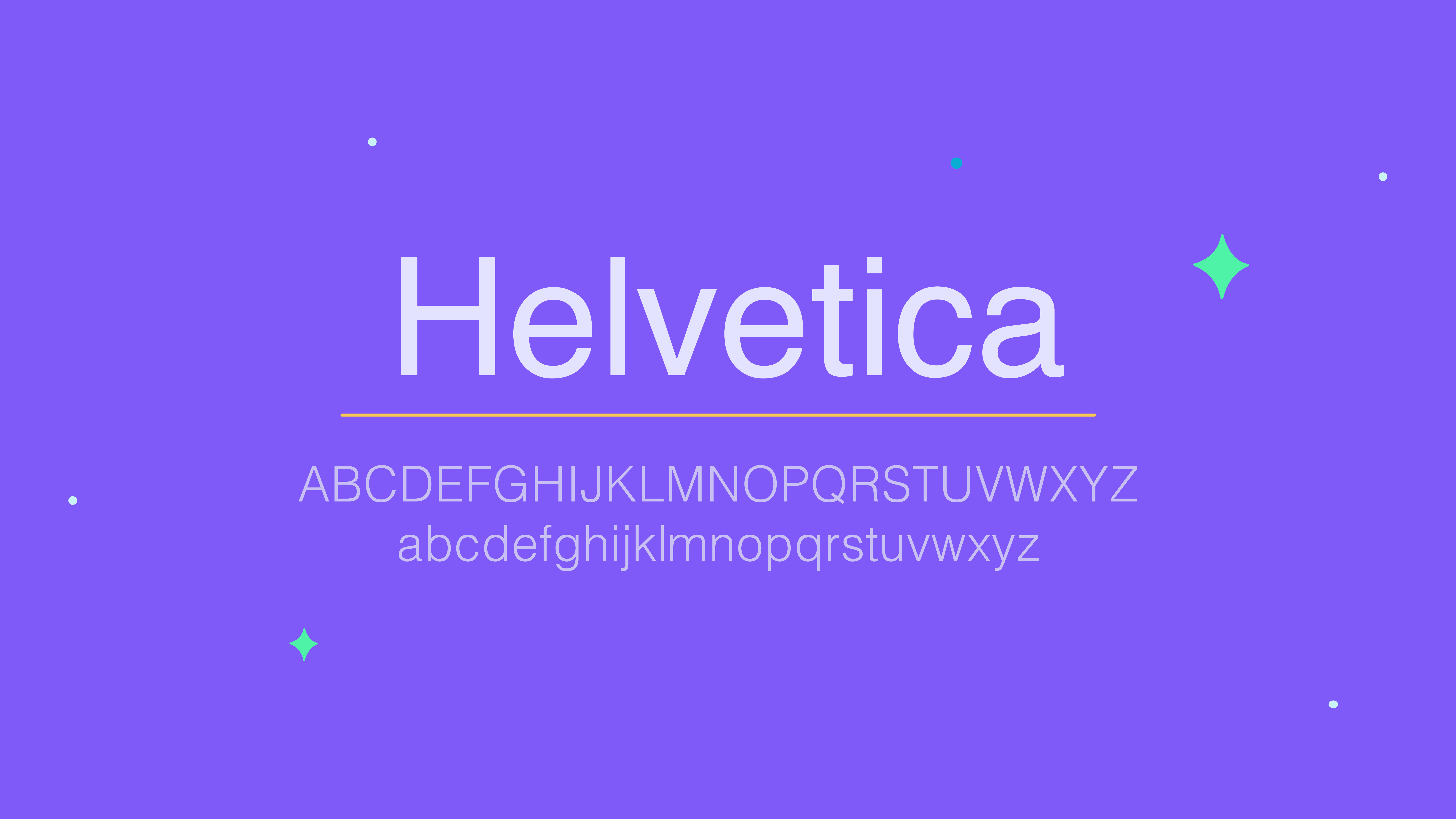 Helvetica font